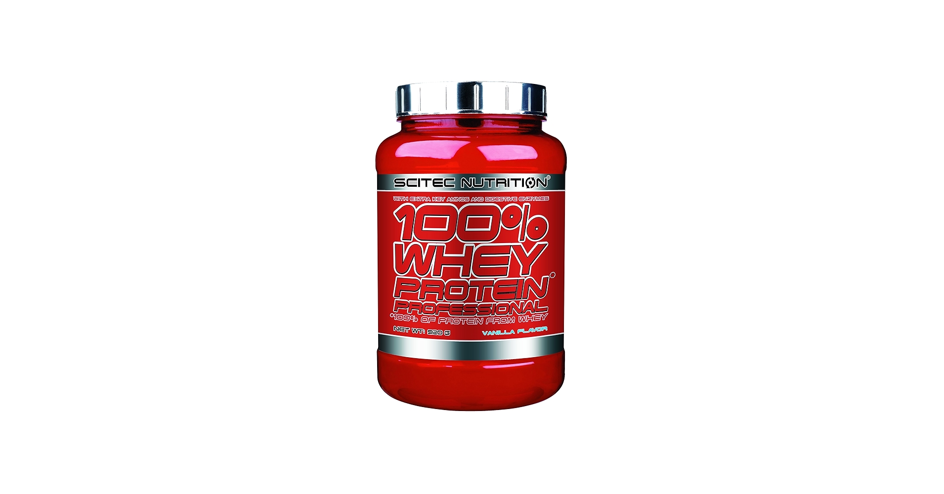 Protéine en poudre 100% Whey Protein Professional 2.35kg de la marque Scitec Nutrition