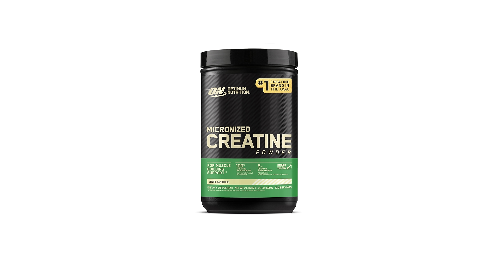 Protéine en poudre Micronized Creatine Powder 634g de la marque Optimum Nutrition