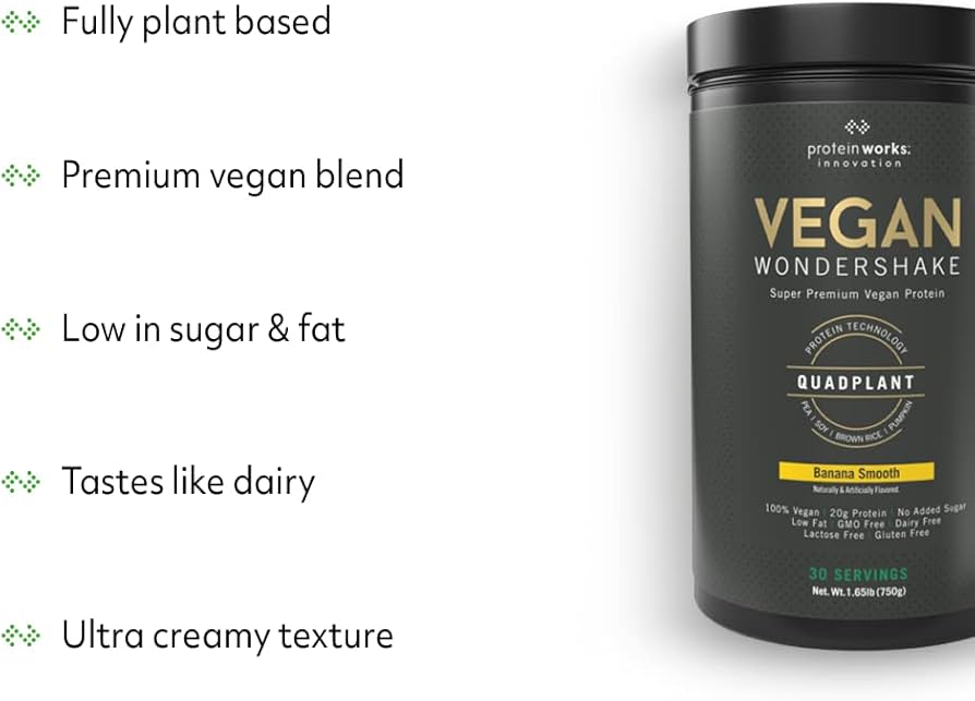 Protéine en poudre Vegan Protein 360 Platinium 2kg de la marque The Protein Works