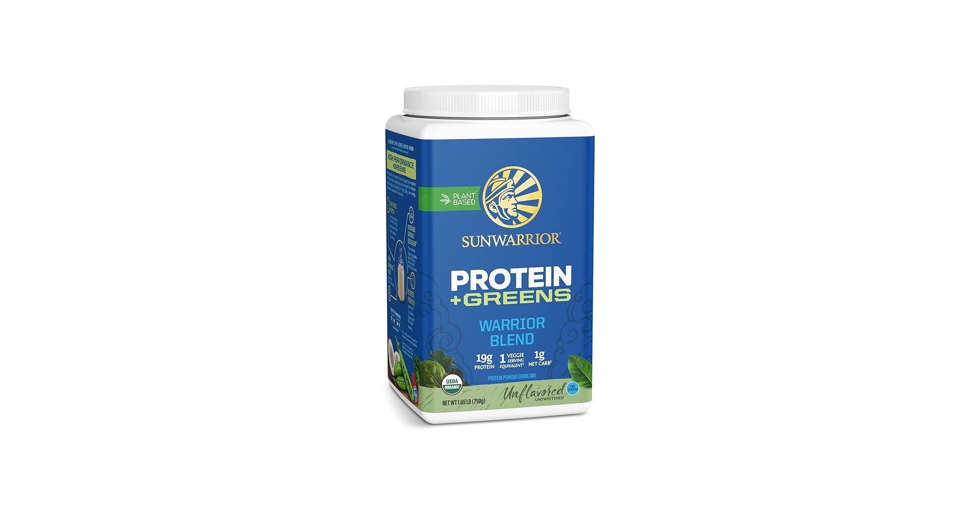 Protéine en poudre Warrior Blend 750g de la marque Sunwarrior