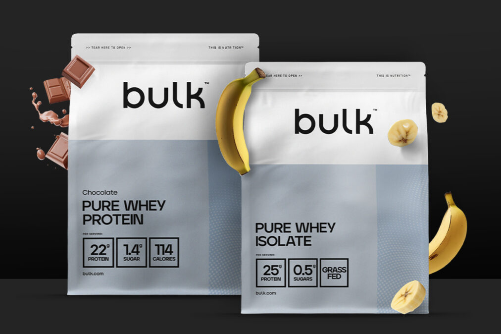Protéine en poudre Pure Whey Isolate™ 2.5kg de la marque Bulk