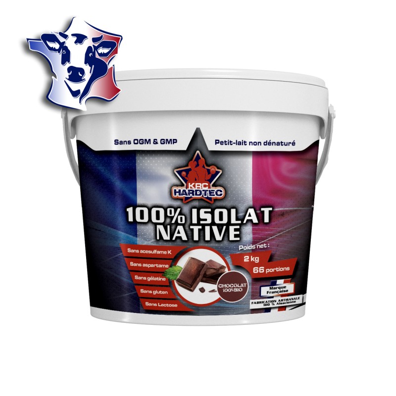 Protéine en poudre KRC Proteine Whey ISOLAT90 2kg de la marque KRC Nutrition