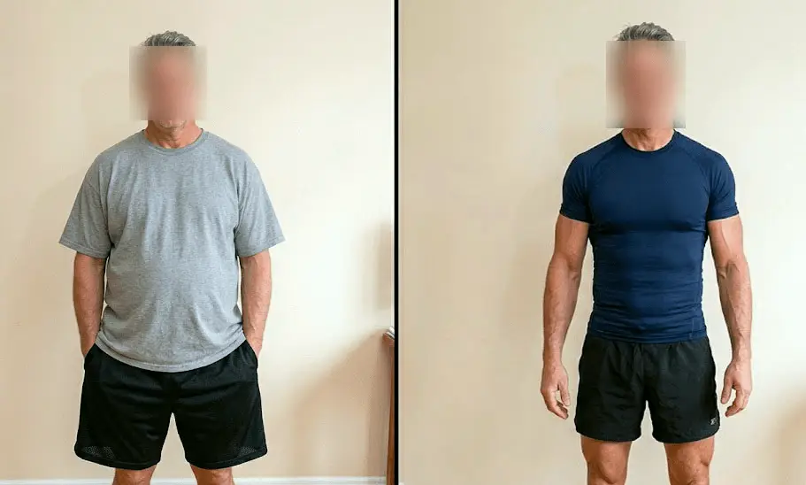 Transformation Michel — -11kg sans salle